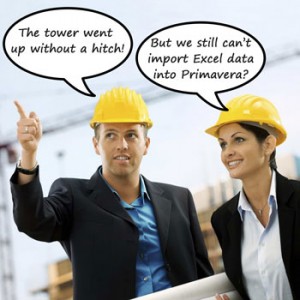 Solve Primavera P6 Import from Excel Problems with ASAP Utilities